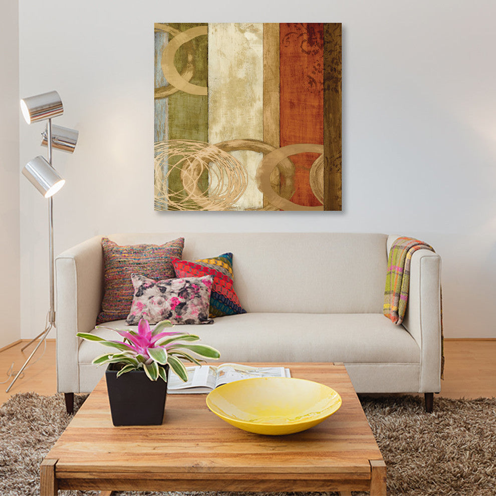 "Behind The Scenes II" by Brent Nelson, Canvas Print, 12"x12"
