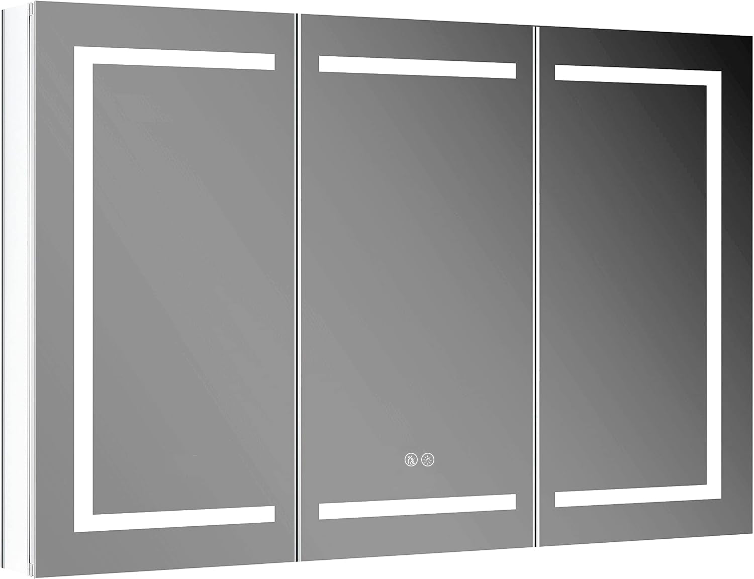 LED Medicine Cabinet With Defogger, 48x32