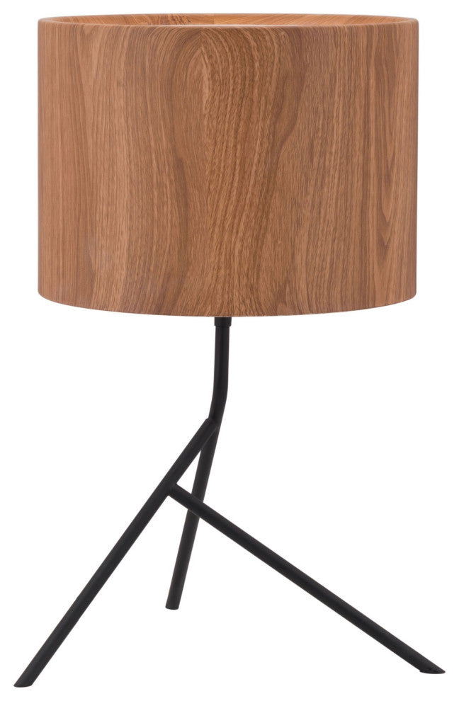 Table Lamp, Steel Metal, Brown, Black, Kitchen Lounge Bistro Lobby Hospitality
