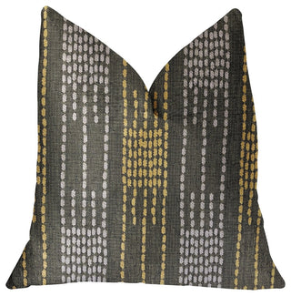 Capella Green Luxury Throw Pillow, 20"x36" King
