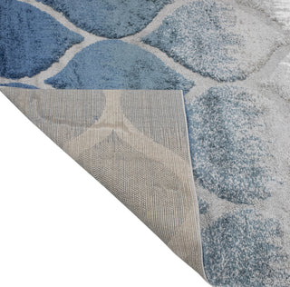 Noori Rug High-low Theron Blue/Grey Rug