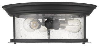 Z-Lite 727F16 Sonna 3 Light 15-1/2"W Flush Mount Drum Ceiling - Brushed Nickel