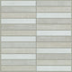 Shaw CS71V Tessuto Stacked Mosaic - 12" x 12" Sheet Rectangle - Warm