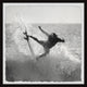"Surf Party" Framed Painting Print, 32x32