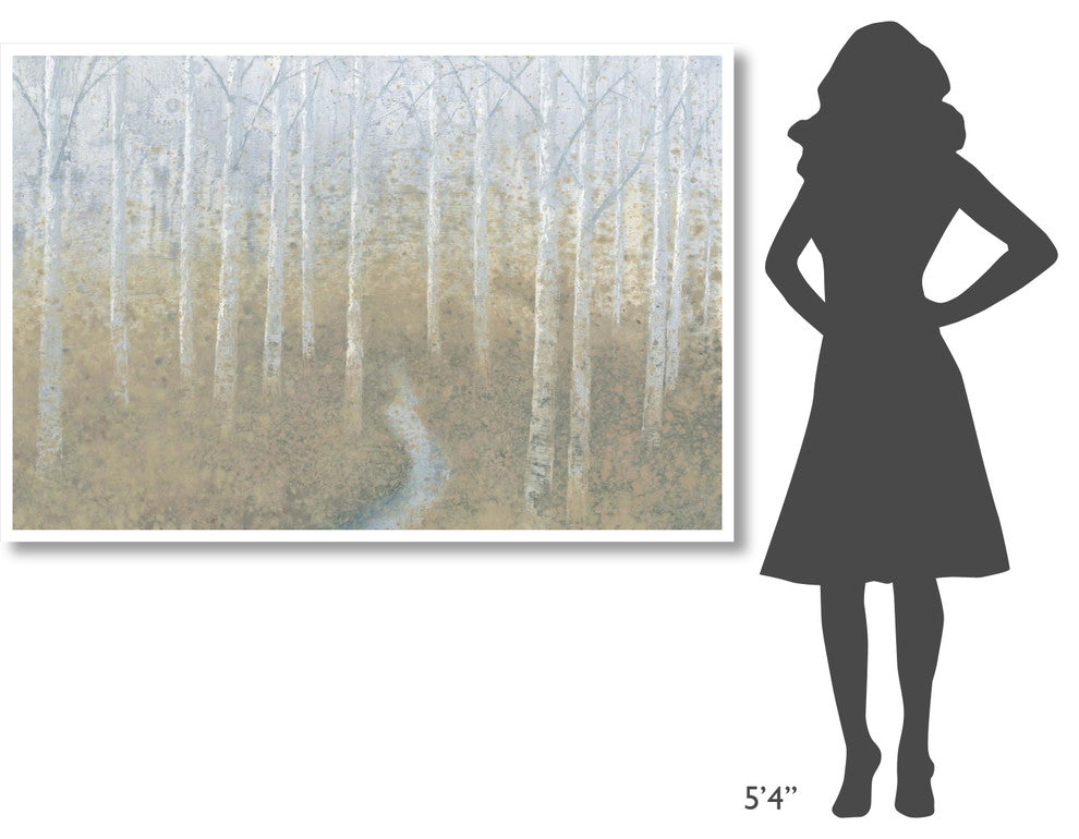 "Silver Waters" Digital Paper Print by James Wiens, 62"x42"