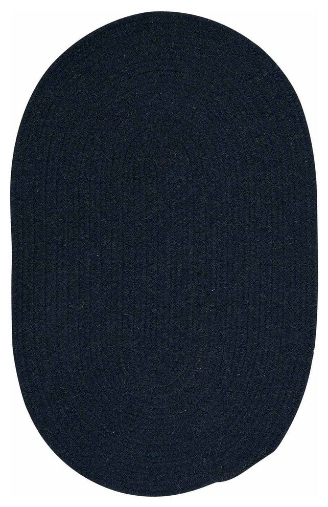 Colonial Mills Bristol WL03 Blue Moon Traditional Area Rug, Oval 2'x8'