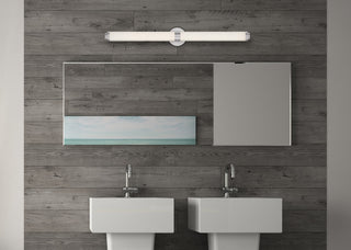 Access Lighting 62532LEDD-OPL Aqua 2 Light 37"W LED Bath Bar - Brushed Steel