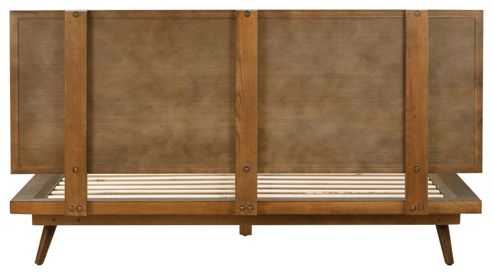 Emery Pecan Queen Bed