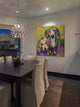 "Two Dachshunds" Painting Print on Canvas by Tori Campisi