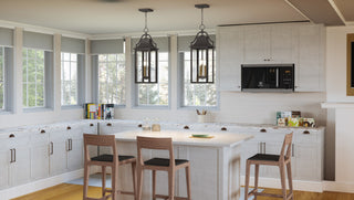 Quoizel MAN1511 Manning 3 Light 9"W Pendant - Western Bronze