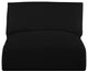 Ease Upholstered Armless, Black