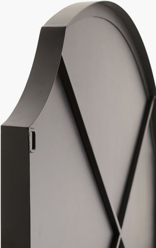 Galey Alix x Livabliss Landon GALA-1001 Mantel Mirror, Black, 38"H x 52"W x 2"D