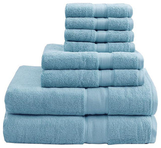 800GSM Cotton 8 Piece Towel Set, MPS73-193