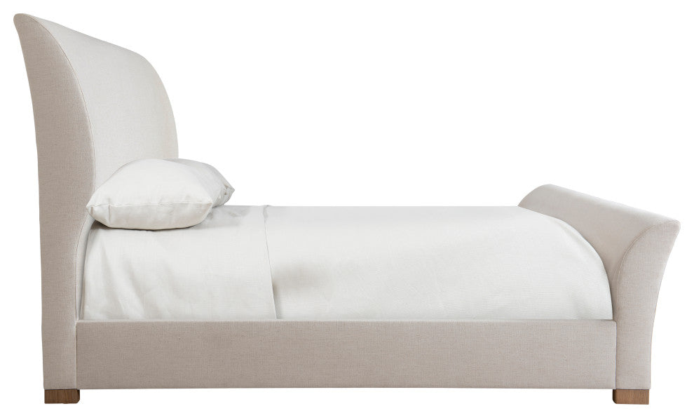 Bernhardt Modulum Upholstered Sleigh Bed, California King