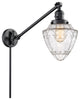 Innovations 237-BK-G664-7-LED 1 Light Swing Arm, Switch, Matte Black