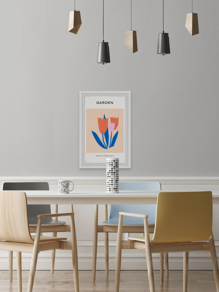 "Modern Art Paris" Framed Painting Print, 8x12