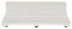 CoastalVogue Eleganto 23" Wide FloorMat ED1133, White