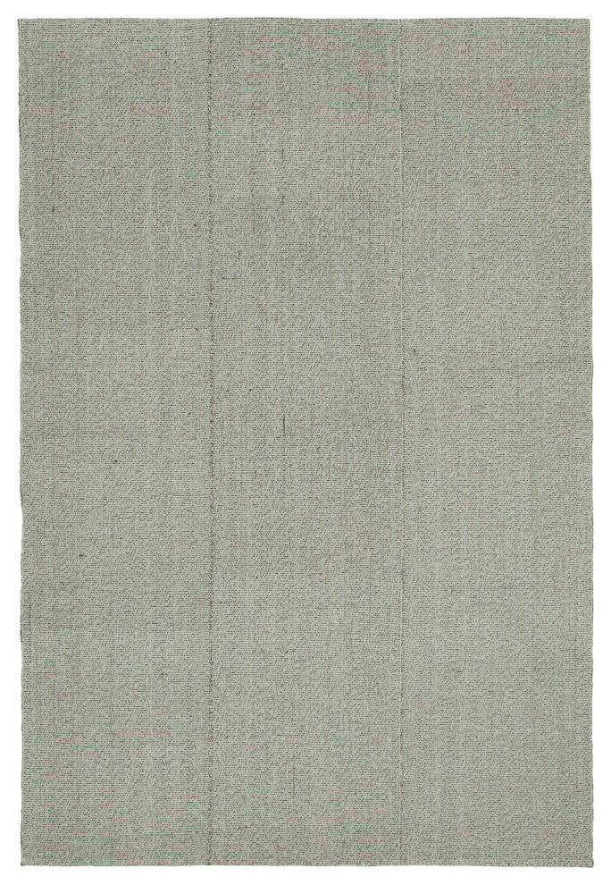 Rug N Carpet - Hand-knotted Turkish 6' 4'' x 9' 6'' Modern Design Wool Kilim Rug