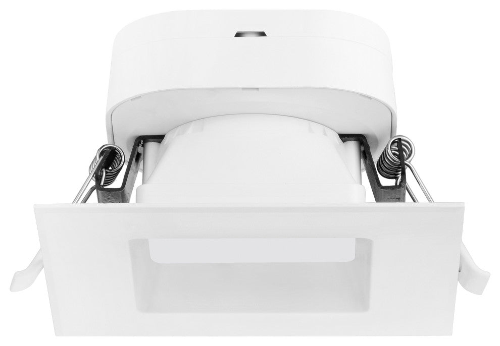 7 watt LED Direct Wire Downlight - 4 inch - 5000K - 120 volt - Dimmable - Square