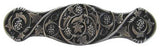 Grapevines Pull Antique Brass, Antique Pewter