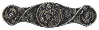 Grapevines Pull Antique Brass, Antique Pewter