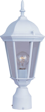 Maxim 1001 Westlake 1 Light Outdoor Post Light - White