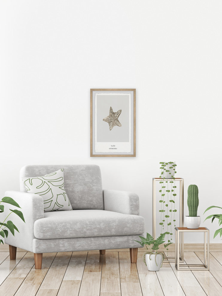 "Asteroidea" Framed Painting Print, 8x12
