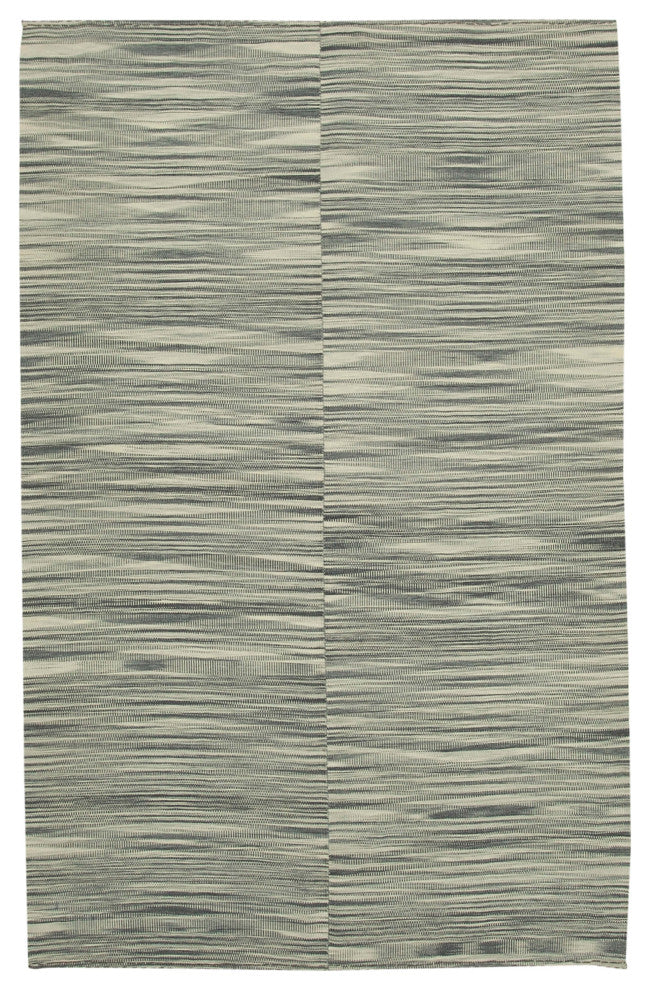 Rug N Carpet - Handmade Turkish 6' 8'' x 10' 5'' Flatweave Wool Kilim Rug