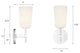 Colton 1 Light Polished Chrome Wall Mount