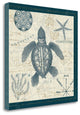 "Ocean Life VI" By Pela Err, Giclee Print on Gallery Wrap Canvas, Ready to Hang