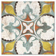 Moroccan Tile Pattern 36x36 Canvas Wall Art