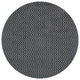 Ahgly Company Indoor Round Mid-Century Modern Area Rugs, 4' Round