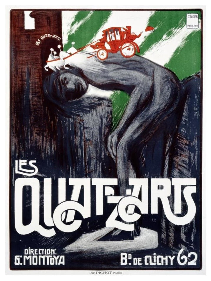 "Les Quatï¿½zï¿½Arts" Digital Paper Print by Georges Rogier, 18"x24"