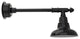 Gooseneck Barn Light With Vintage Arm, Black, 8"