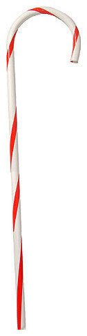 Set of 24 Red and White Candy Cane Christmas Pathway Markers 32"