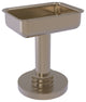 Vanity Top Soap Dish with Dotted Accents, Antique Pewter
