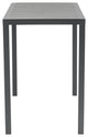 Maldives Outdoor Patio Rectangle Bar Table, Grey