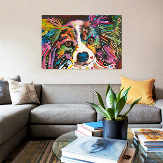 "Whazzat" by Dean Russo, Canvas Print, 26"x18"