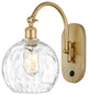 Innovations 518-1W-SG-G1215-8-LED 1 Light Sconce, Satin Gold