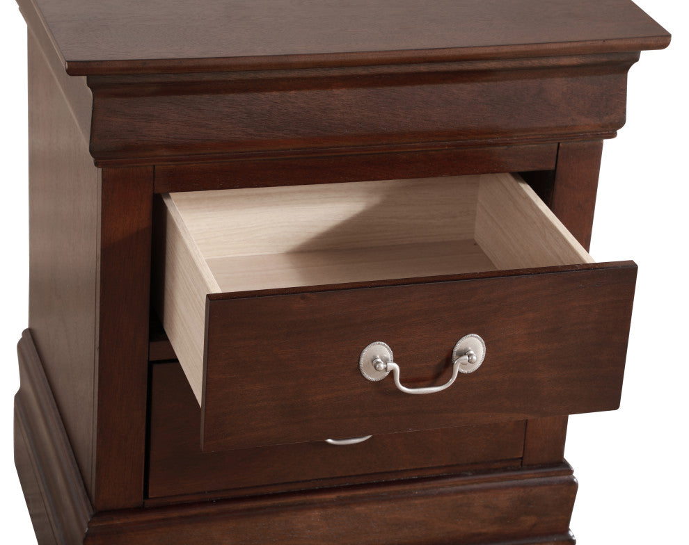 Louisphillipe Nightstand, Cappuccino