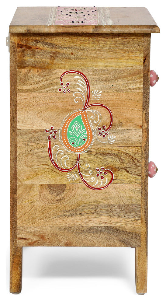 Ingersol Mango Wood Nightstand