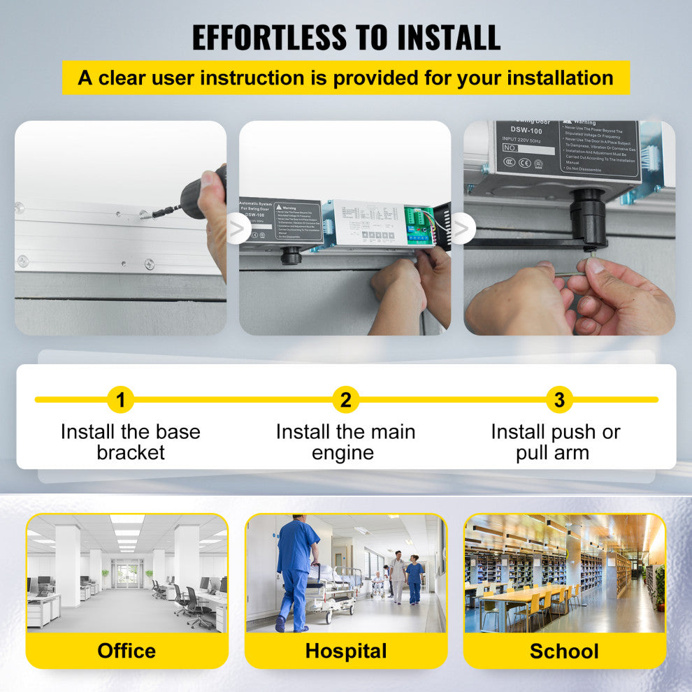 Vevor Automatic Door Opener Swing Door Operator for Disabilities