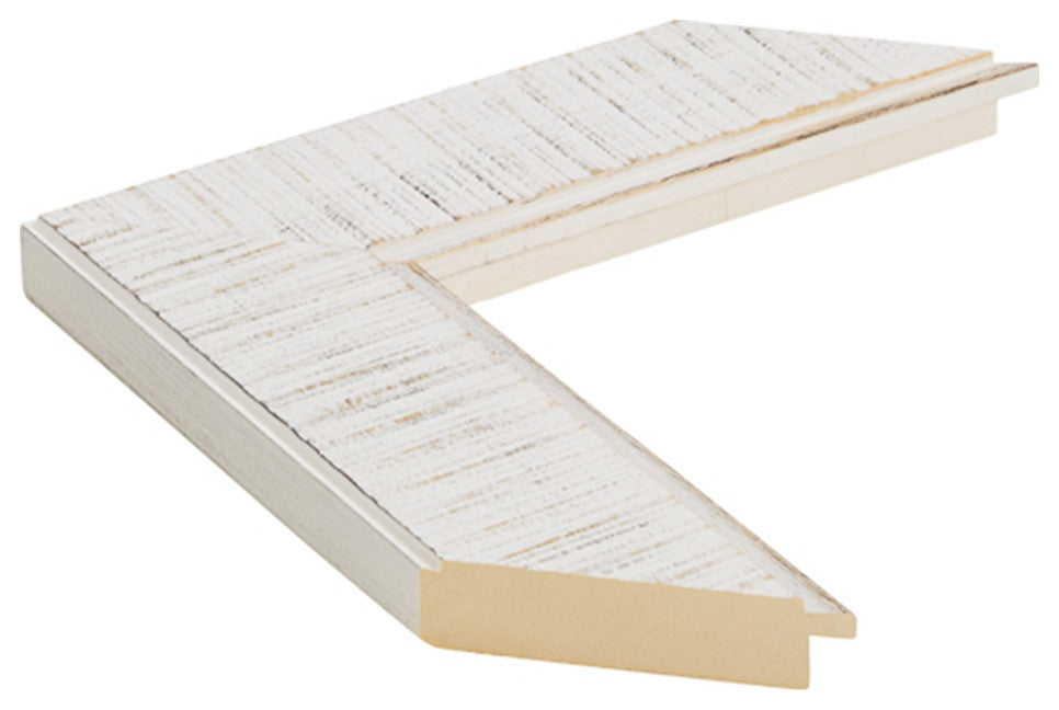 Huntington Framed Wall Mirror, White, 34"x44"