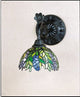 Meyda lighting 27387 8"W Tiffany Honey Locust Wall Sconce