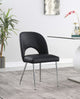 Logan Dining Chair, Set of 2, Black