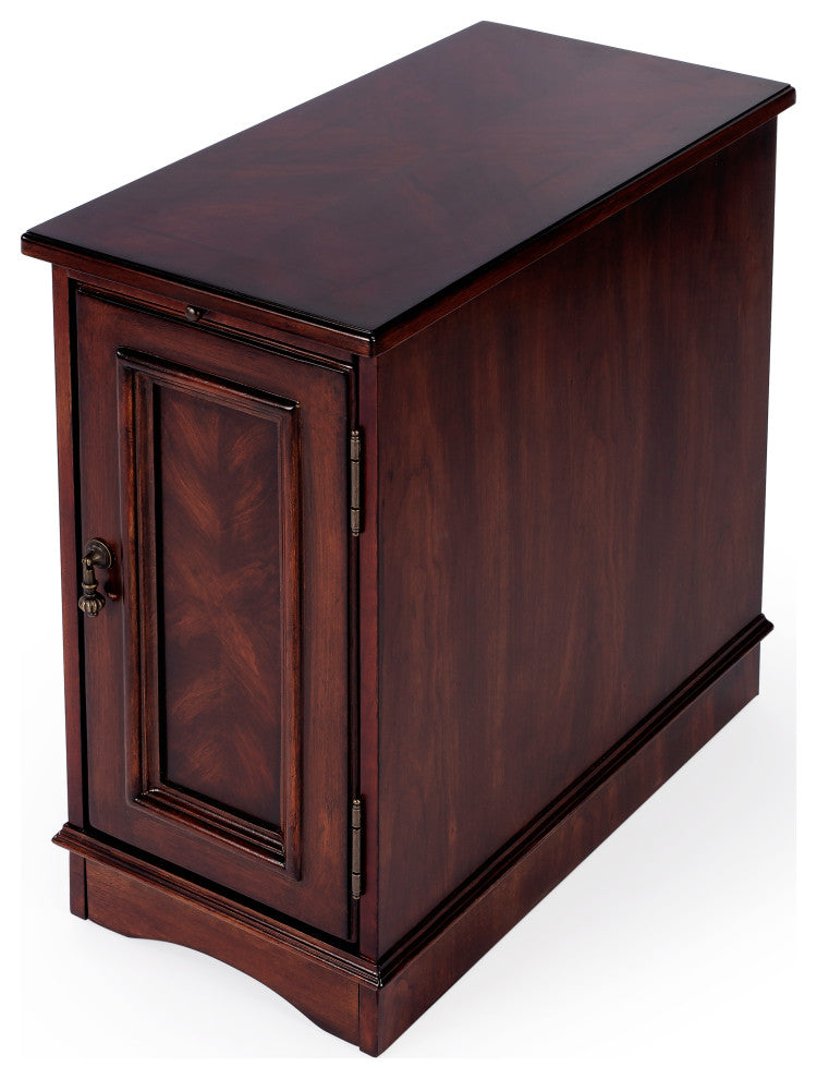 Butler Harling Chairside Chest, Dark Brown