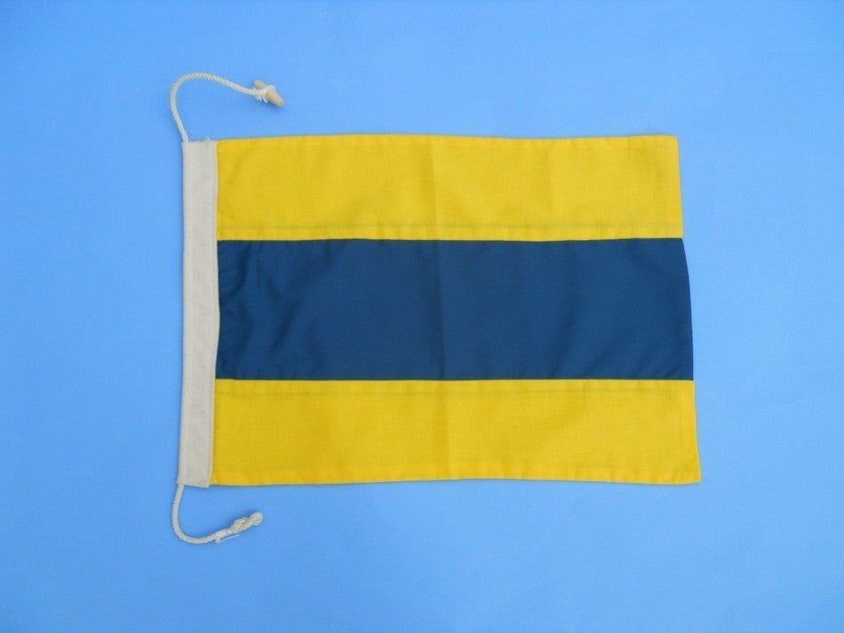 Letter D Cloth Nautical Alphabet Flag Decoration, 20''
