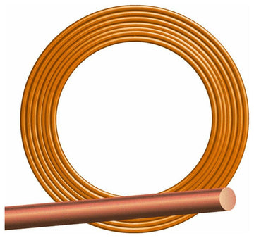 Southwire 10632802 Solid Bare Grounding Copper Wire, 8 Gauge, 500'