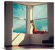 "Room With A View" Stretched Canvas Giclee by Ambra, 22"x22"