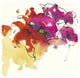 "Pattys Plum I" Digital Paper Print by Shirley Novak, 20"x20"